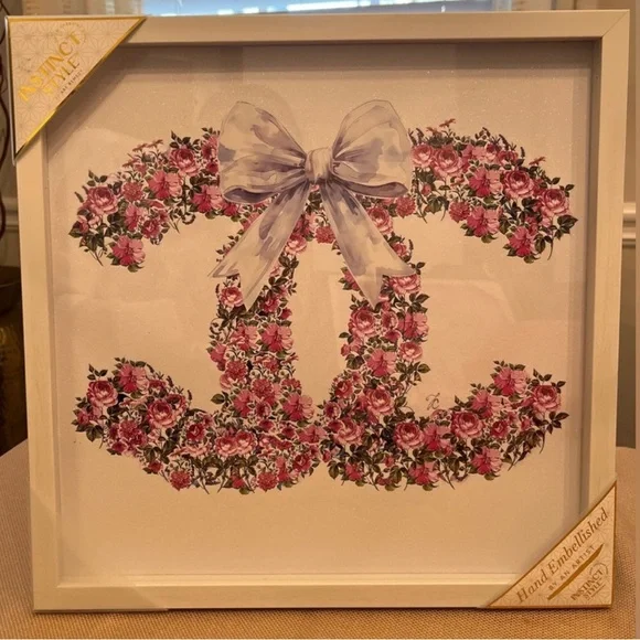 NWT GORG fashion WALL GLASS PICTURE - Picture 4 of 4